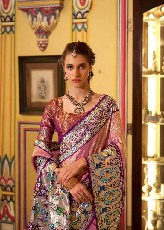 Rajpath Presents Virashat Silk Wholesale Soft Tissue Silk Party Wear Sarees Catalog Wholesaler And Exporter 