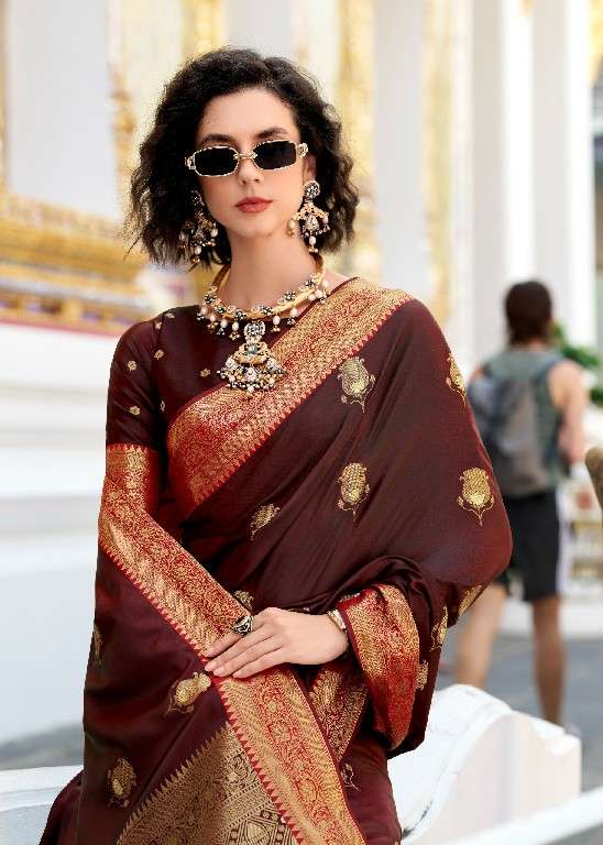 Rajpath Presents White Rose Wholesale Sattin Silk Fabrics Indian Sarees Catalog Wholesaler And Exporter 