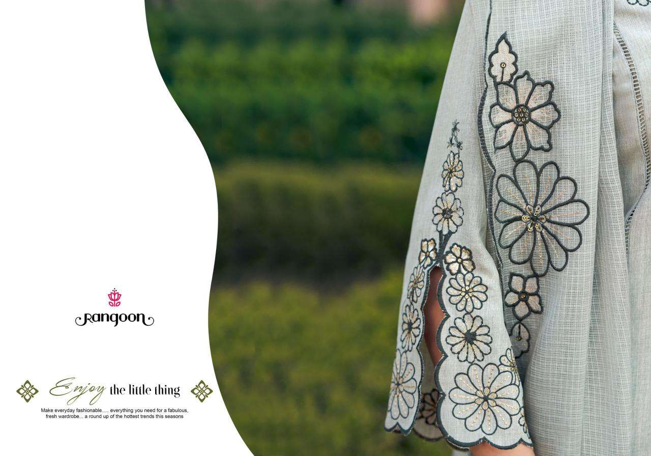 Rangoon Presents Alora cotton readymade gorgeous look 3pcs Kurtis Catalog Wholesaler And exporter 