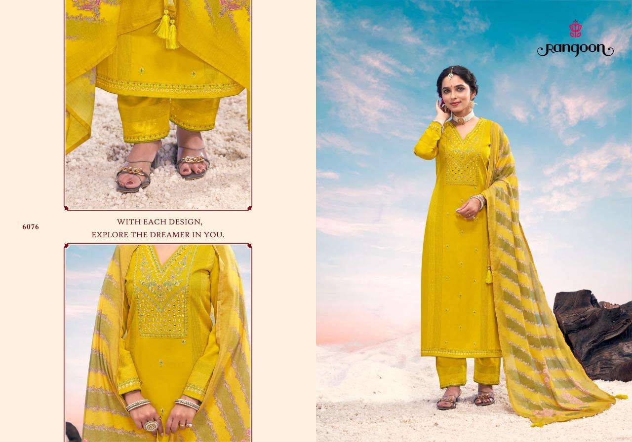 Rangoon Presents Anuradha Rayon Readymade Classic Salwar Suits Catalog Wholesaler And Exporter 