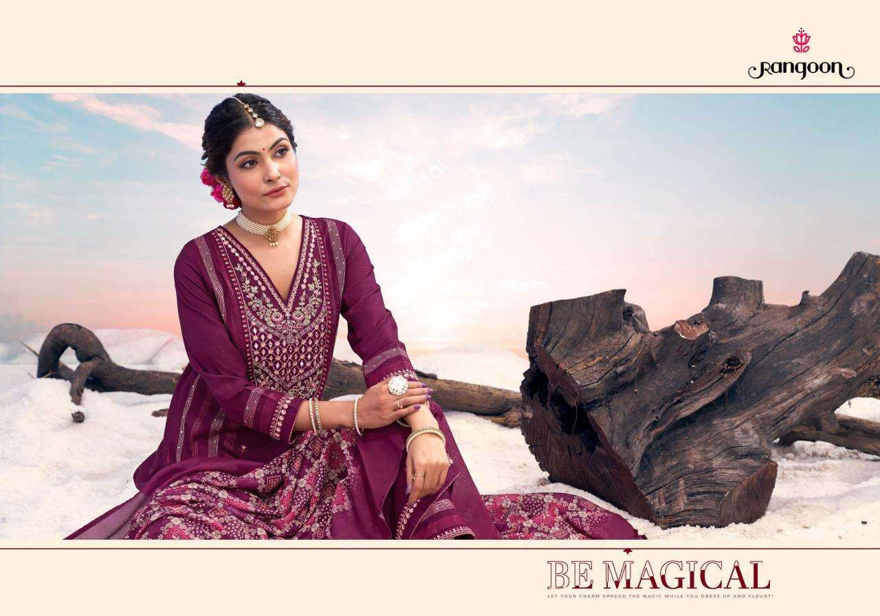 Rangoon Presents Anuradha Rayon Readymade Classic Salwar Suits Catalog Wholesaler And Exporter 