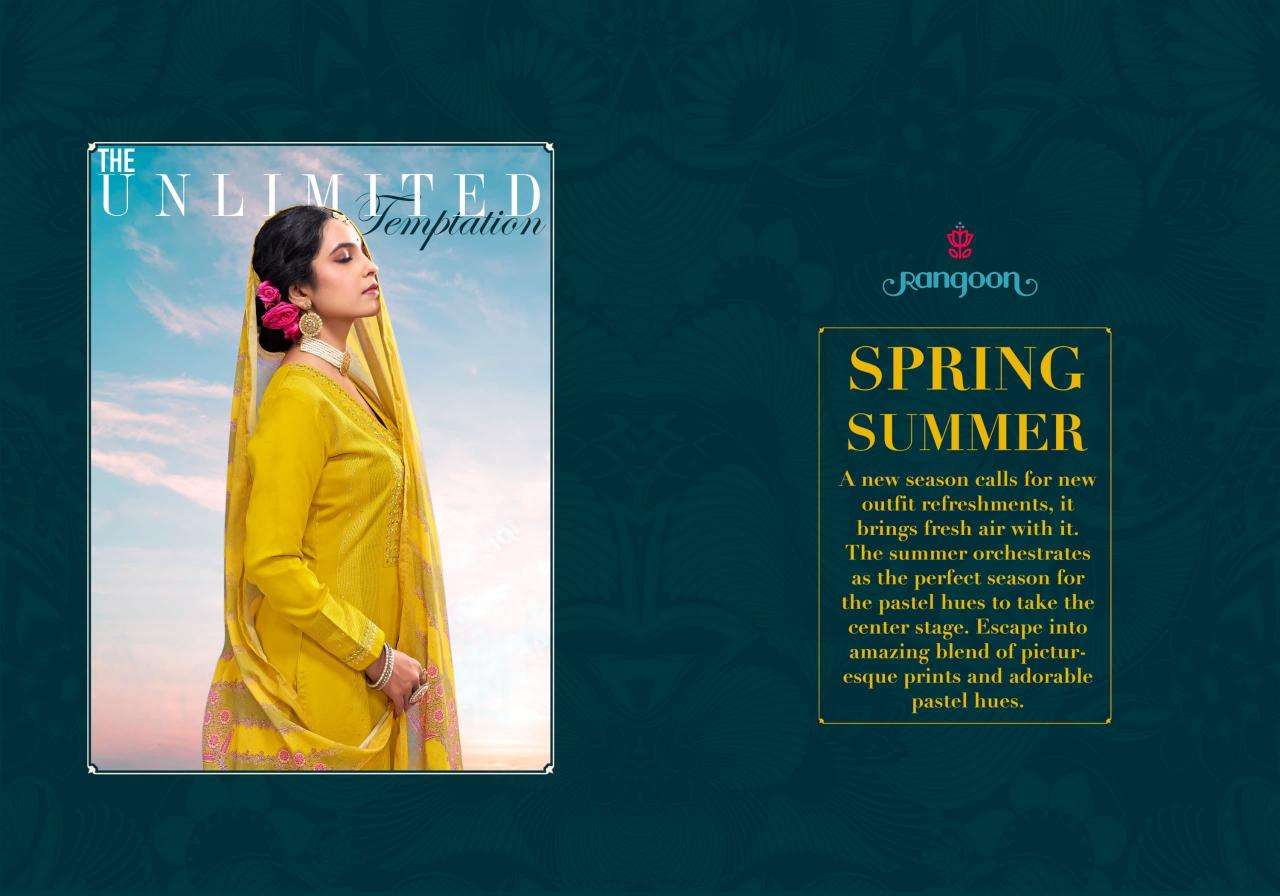 Rangoon Presents Anuradha Rayon Readymade Classic Salwar Suits Catalog Wholesaler And Exporter 