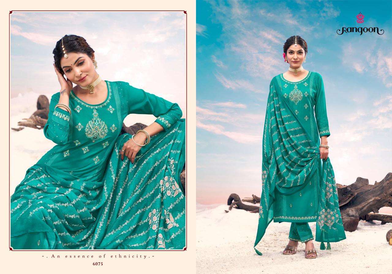 Rangoon Presents Anuradha Rayon Readymade Classic Salwar Suits Catalog Wholesaler And Exporter 