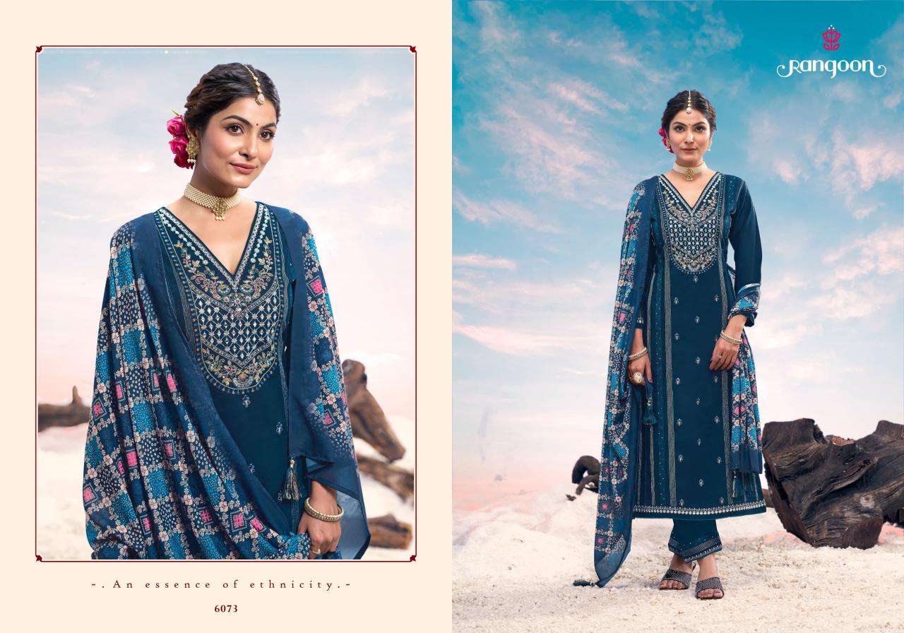 Rangoon Presents Anuradha Rayon Readymade Classic Salwar Suits Catalog Wholesaler And Exporter 