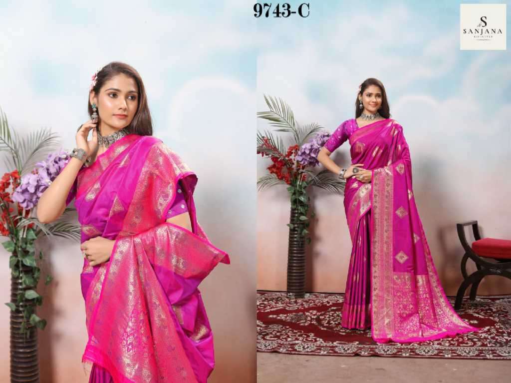 Sanjana Lifestyle Presents Mansa Wholesale Soft Silk Ethnic Sarees Catalog Wholesaler And Exporter 