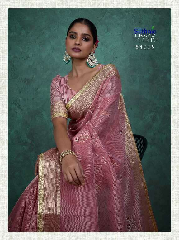 Sethnic Presents Taarini Handwork Linen Wholesale Ethnic Sarees Catalog Wholesaler And Exporter 
