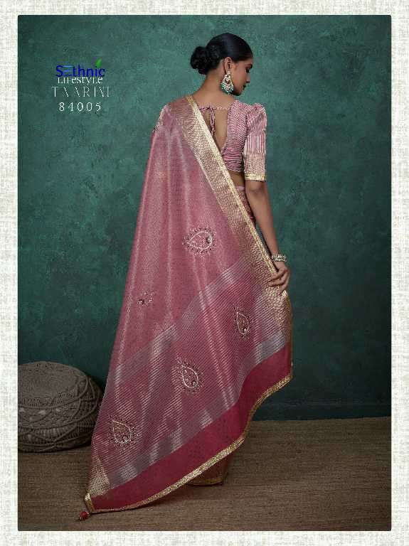 Sethnic Presents Taarini Handwork Linen Wholesale Ethnic Sarees Catalog Wholesaler And Exporter 