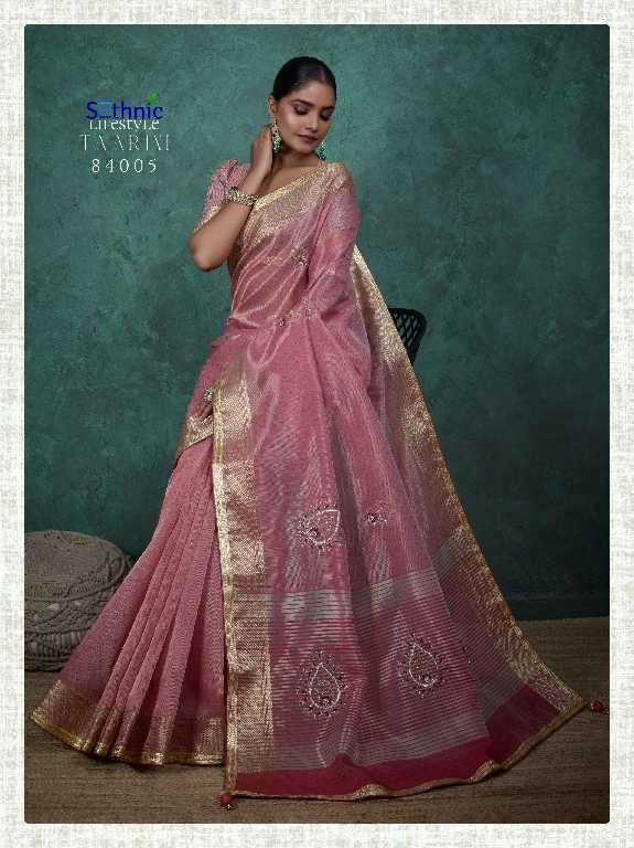 Sethnic Presents Taarini Handwork Linen Wholesale Ethnic Sarees Catalog Wholesaler And Exporter 
