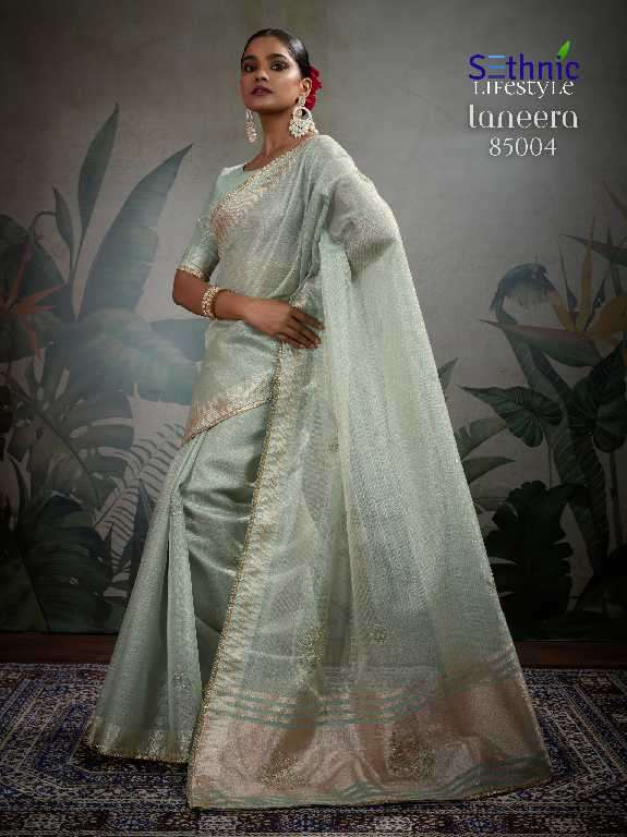 Sethnic Presents Taneera Zardost Edit Wholesale Linen Tissue With Rich Pallu Sarees Catalog Wholesaler And Exporter 
