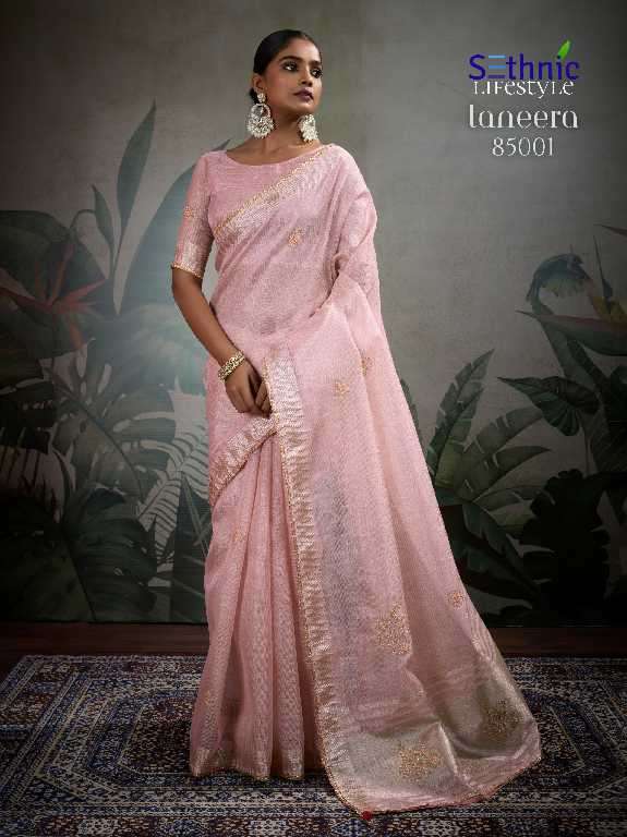 Sethnic Presents Taneera Zardost Edit Wholesale Linen Tissue With Rich Pallu Sarees Catalog Wholesaler And Exporter 