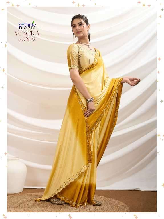 Sethnic Presents Veyora Class Apart Wholesale Ombre Dyed Crepe Sarees Catalog Wholesaler And exporter 