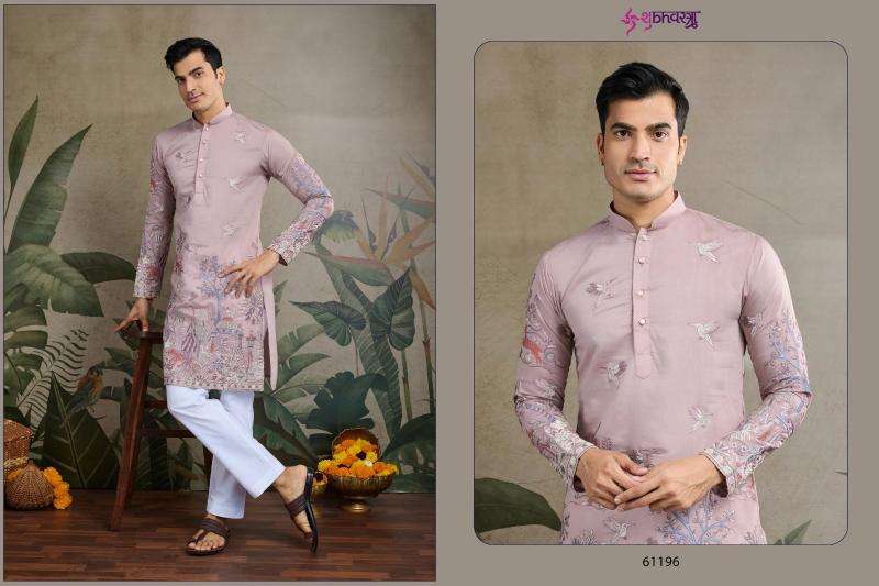 Shubhvastra The Desi Edit Viscose Silk Readymade Stylish Mens Kurta Catalog Wholesaler And Exporter 