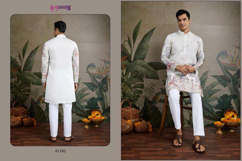 Shubhvastra The Desi Edit Viscose Silk Readymade Stylish Mens Kurta Catalog Wholesaler And Exporter 