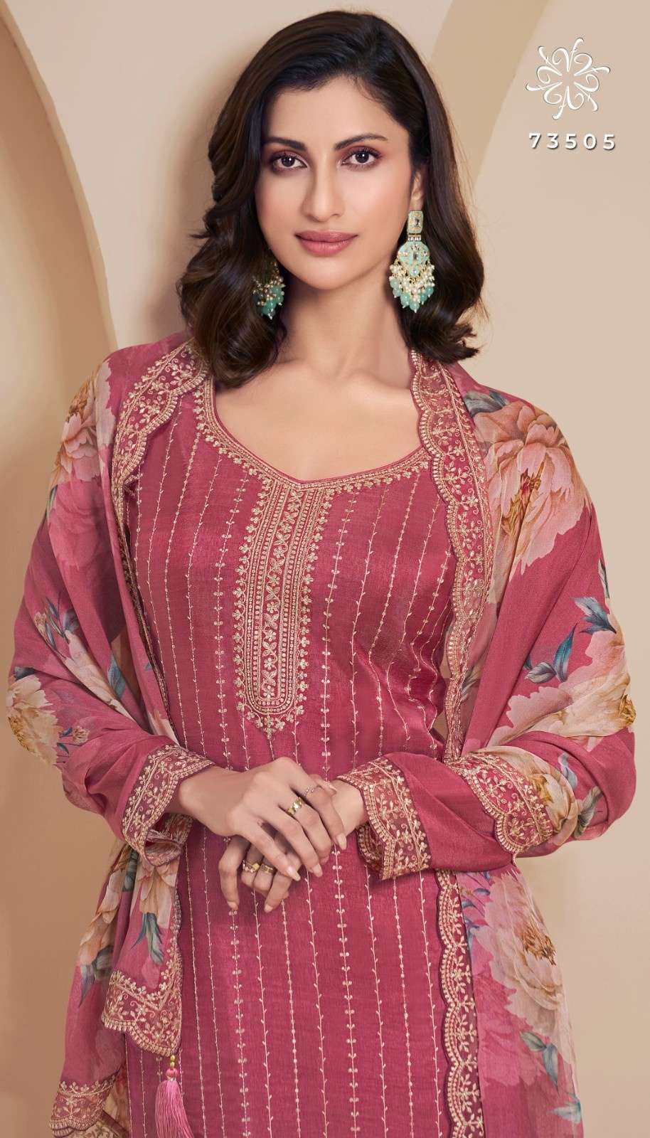 Vinay Presents Dia Kuleesh Moonga Silk Traditional Salwar Suit Perfect For Festivals Catalog WHolesaler 