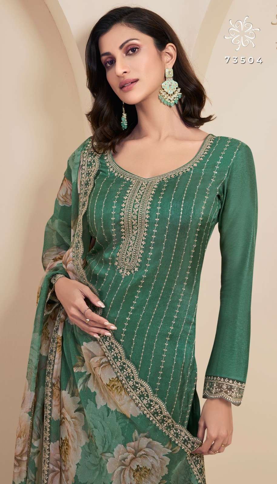 Vinay Presents Dia Kuleesh Moonga Silk Traditional Salwar Suit Perfect For Festivals Catalog WHolesaler 