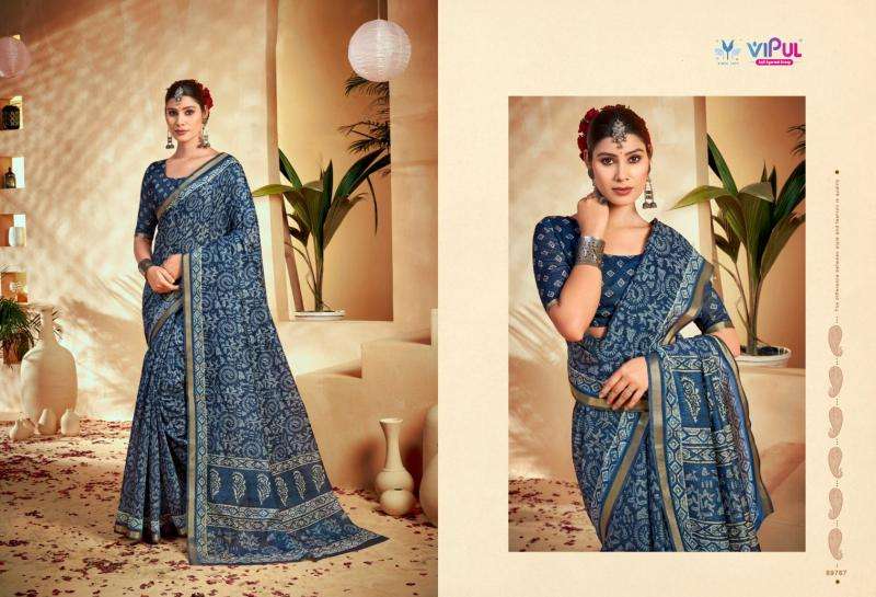 VIPUL FASHION PRESENTS AMRAPALI VOL-3 ELEGANCE STYLE COTTON SAREES CATALOG WHOLESALER AND EXPORTER 