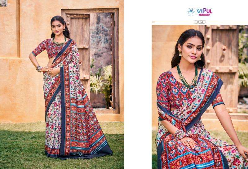VIPUL FASHION PRESENTS CARNIVAL SOFT SILK INDIAN SAREES CATALOG WHOLESALER AND EXPORTS