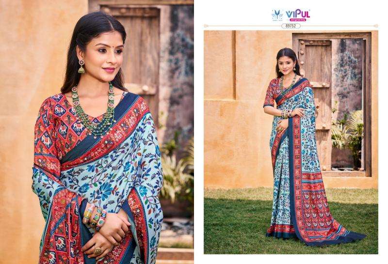 VIPUL FASHION PRESENTS CARNIVAL SOFT SILK INDIAN SAREES CATALOG WHOLESALER AND EXPORTS