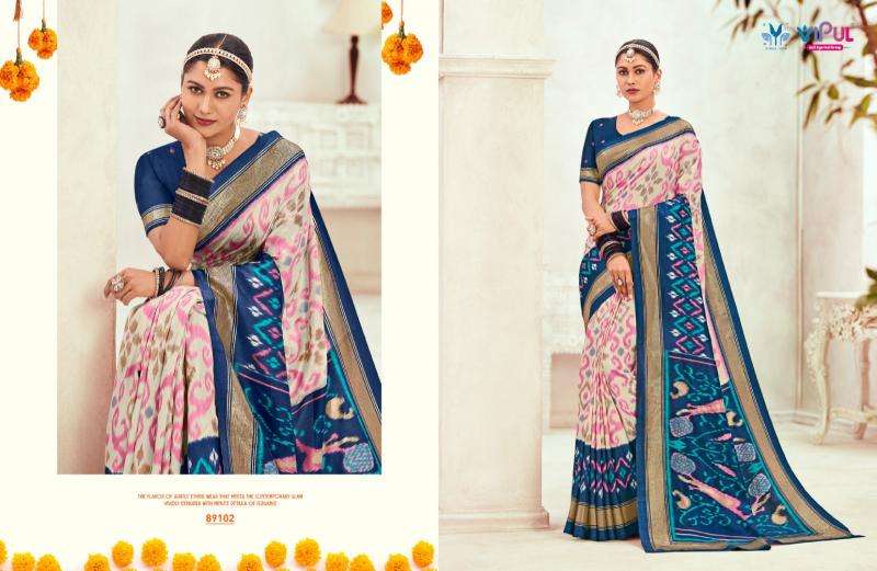 Vipul Presents Gulmarg Silk Vol-6 Soft Silk Summer Special Sarees Catalog Wholesaler  And Exporter 