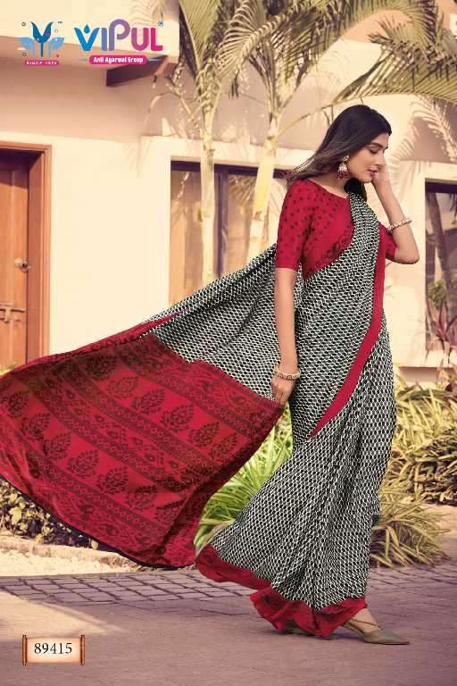 Vipul Presents Heritage Silk Vol-12 Wholesale Crepe Silk Ethnic Sarees Catalog Wholesaler And Exporter 