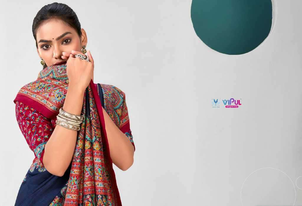 Vipul Presents Ivory Silk Vol-2 Wholesale Ethnic Indian Sarees Catalog Wholesaler And Exporter 