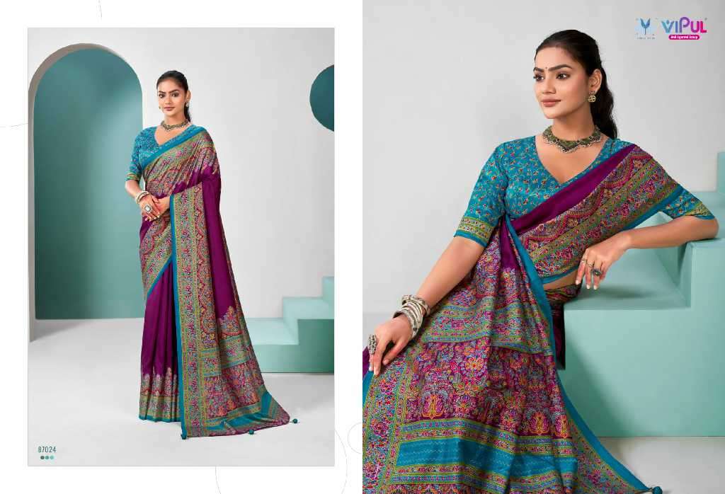 Vipul Presents Ivory Silk Vol-2 Wholesale Ethnic Indian Sarees Catalog Wholesaler And Exporter 