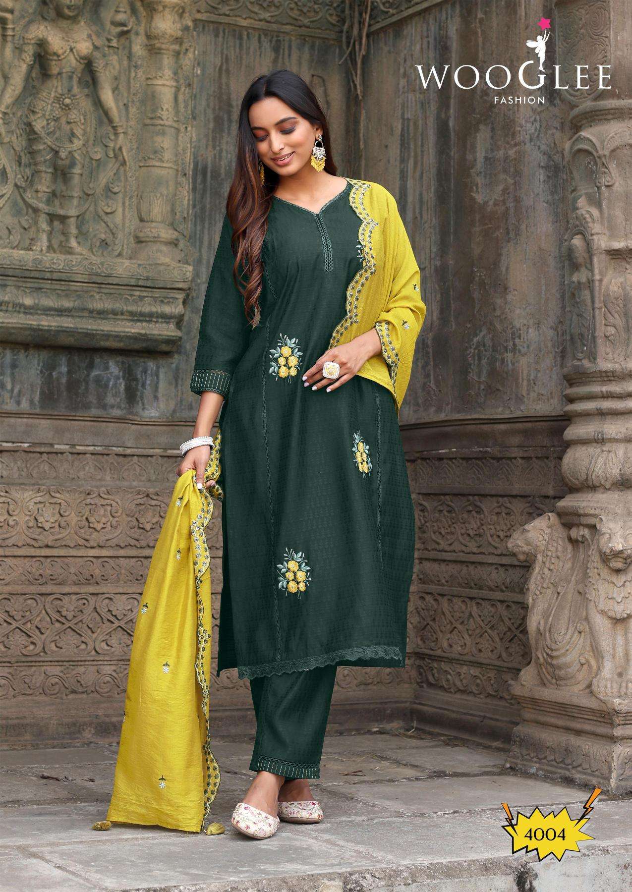 Wooglee Presents Saugaat New Design 3psc Readymade Kurtis Catalog Wholesaler And Exporter 