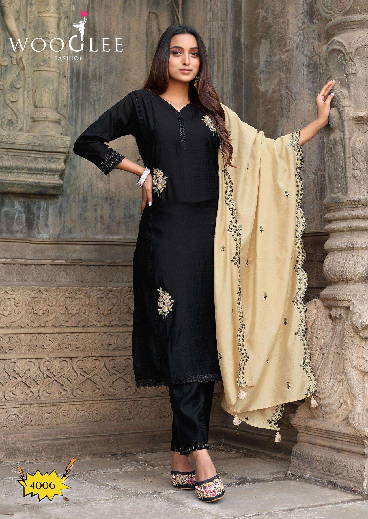 Wooglee Presents Saugaat New Design 3psc Readymade Kurtis Catalog Wholesaler And Exporter 