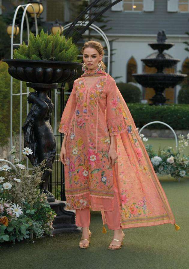 Kailee Fashion Presents Phulkari Readymade Linen Premium Kurtis Catalog Wholesaler And Exporter 