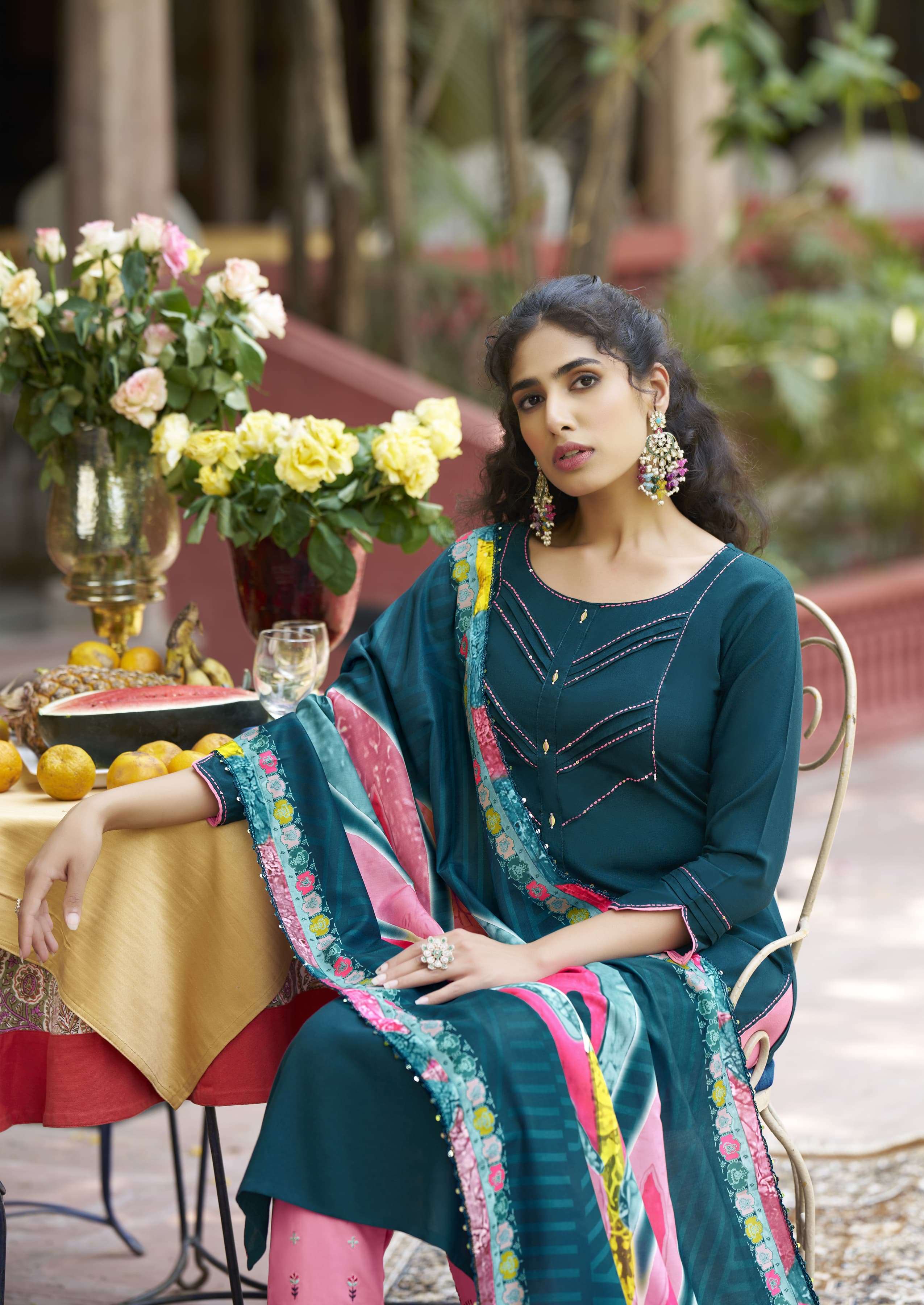 KARISSA PRESENTS VIDISHA VOL-9 FANCY HEAVY RAYON KURTIS CATALOG WHOLESALER AND EXPORTER IN SURAT