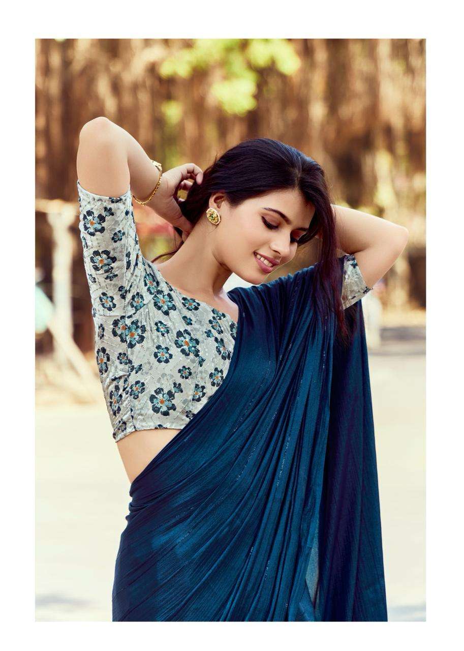 Kashvi Creation Presents Neel Vol-15 Mono Satin Casual Saree For Womens Catalog Wholesaler And Exporter 
