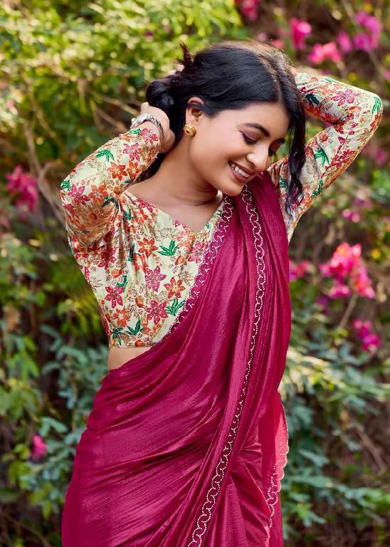 KASHVI CREATION PRESENTS NEEL VOL-16 MONO SATIN FANCY SAREES CATALOG WHOLESALER AND EXPORTER 