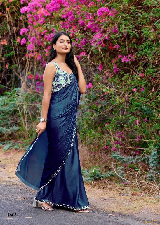 KASHVI CREATION PRESENTS NEEL VOL-16 MONO SATIN FANCY SAREES CATALOG WHOLESALER AND EXPORTER 