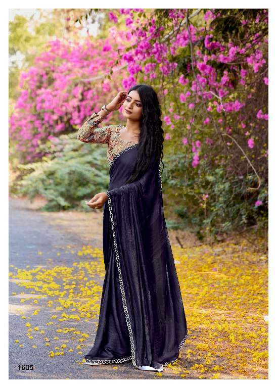 KASHVI CREATION PRESENTS NEEL VOL-16 MONO SATIN FANCY SAREES CATALOG WHOLESALER AND EXPORTER 
