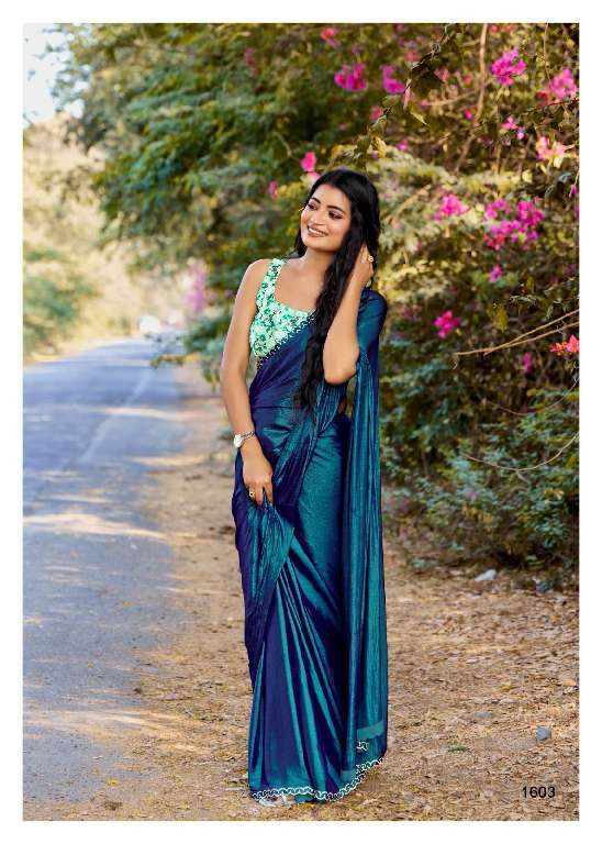 KASHVI CREATION PRESENTS NEEL VOL-16 MONO SATIN FANCY SAREES CATALOG WHOLESALER AND EXPORTER 
