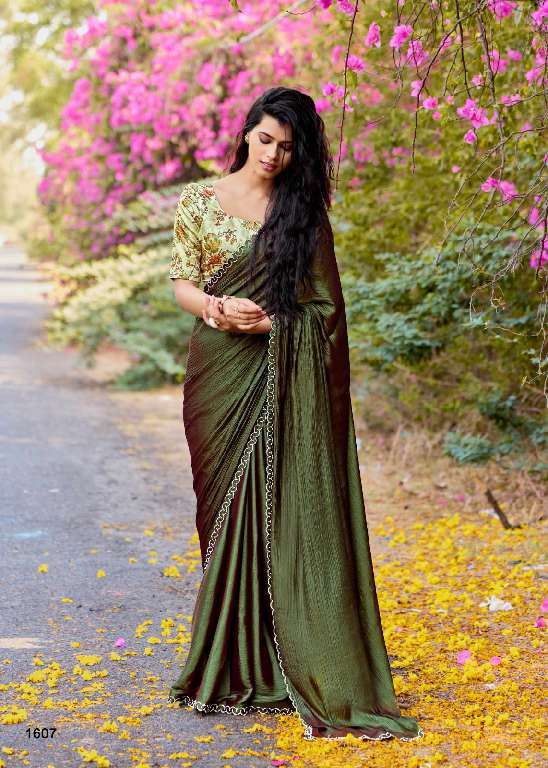 KASHVI CREATION PRESENTS NEEL VOL-16 MONO SATIN FANCY SAREES CATALOG WHOLESALER AND EXPORTER 