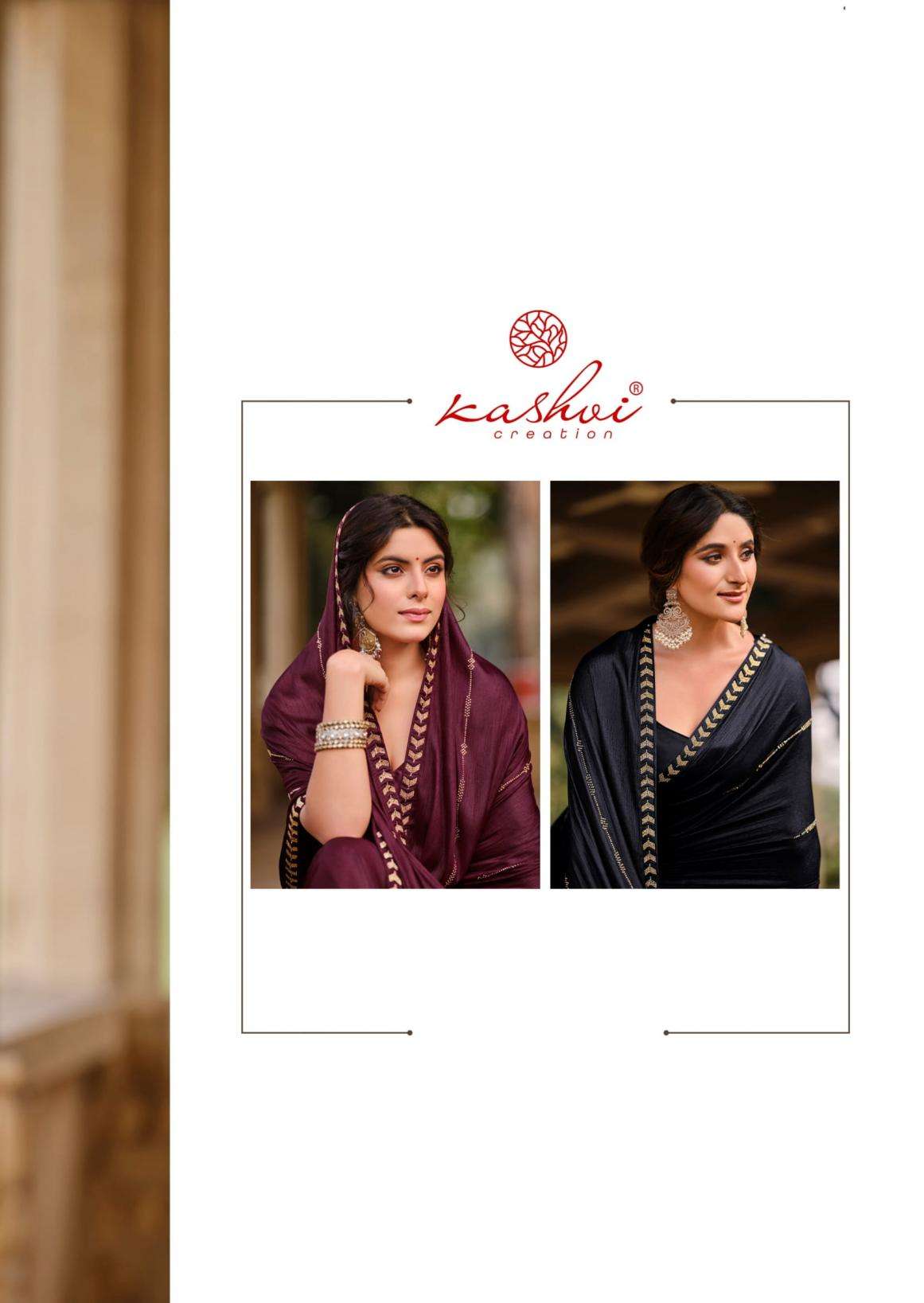 KASHVI CREATION PRESENTS PLATINUM VOL-8 SILK SHOP TRENDY SAREES ONLINE AT AFFORDABLE PRICES CATALOG WHOLESALER AND EXPOTER 