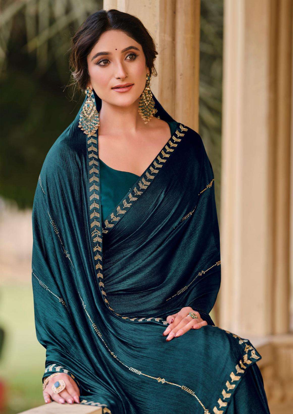 KASHVI CREATION PRESENTS PLATINUM VOL-8 SILK SHOP TRENDY SAREES ONLINE AT AFFORDABLE PRICES CATALOG WHOLESALER AND EXPOTER 