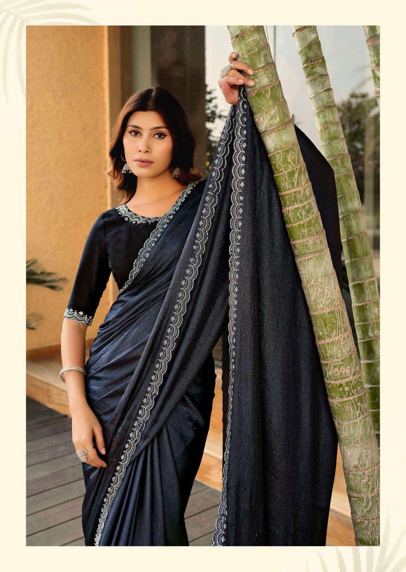 KASHVI CREATION PRESENTS SAPPHIRE VOL-2 SILK SUMMER BEAUTY SAREES CATALOG WHOLESALOER AND EXPORTER 