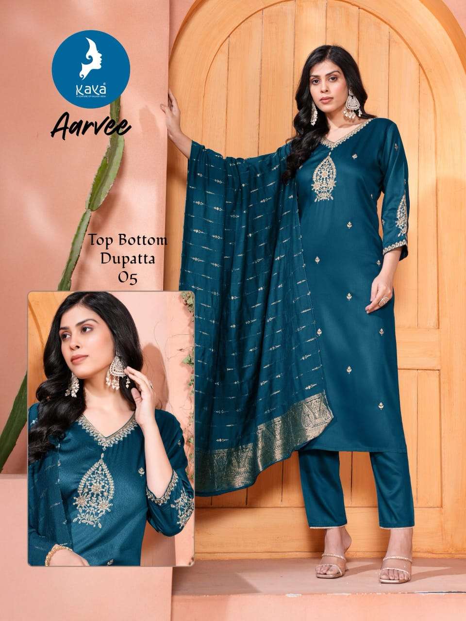 kaya presents aarvee plus size readymade kurtis catalog wholesaler and exporter 