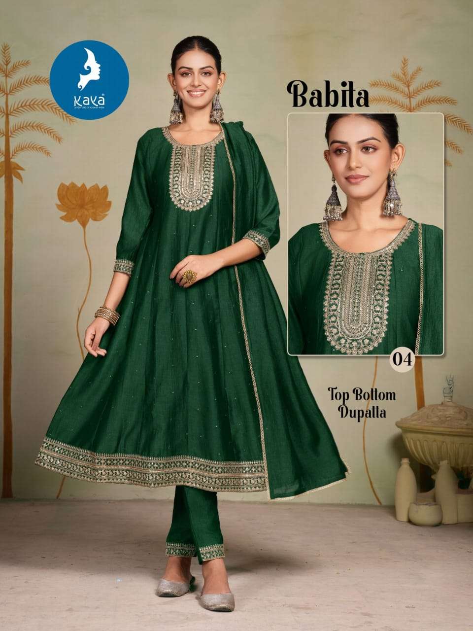 kaya presents babita fancy readymade kurtis catalog wholesaler and exporter 
