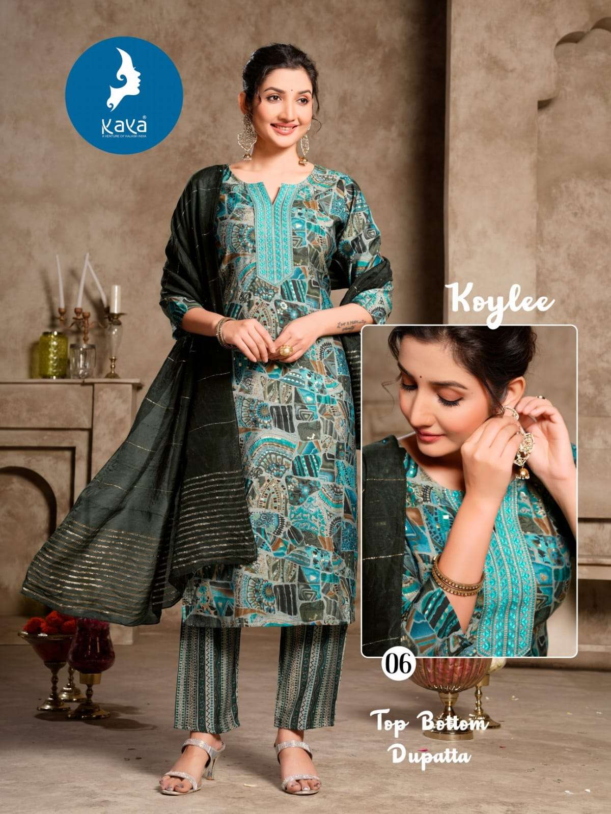 kaya presents koylee fancy readymade kurtis catalog wholesaler and exporter 