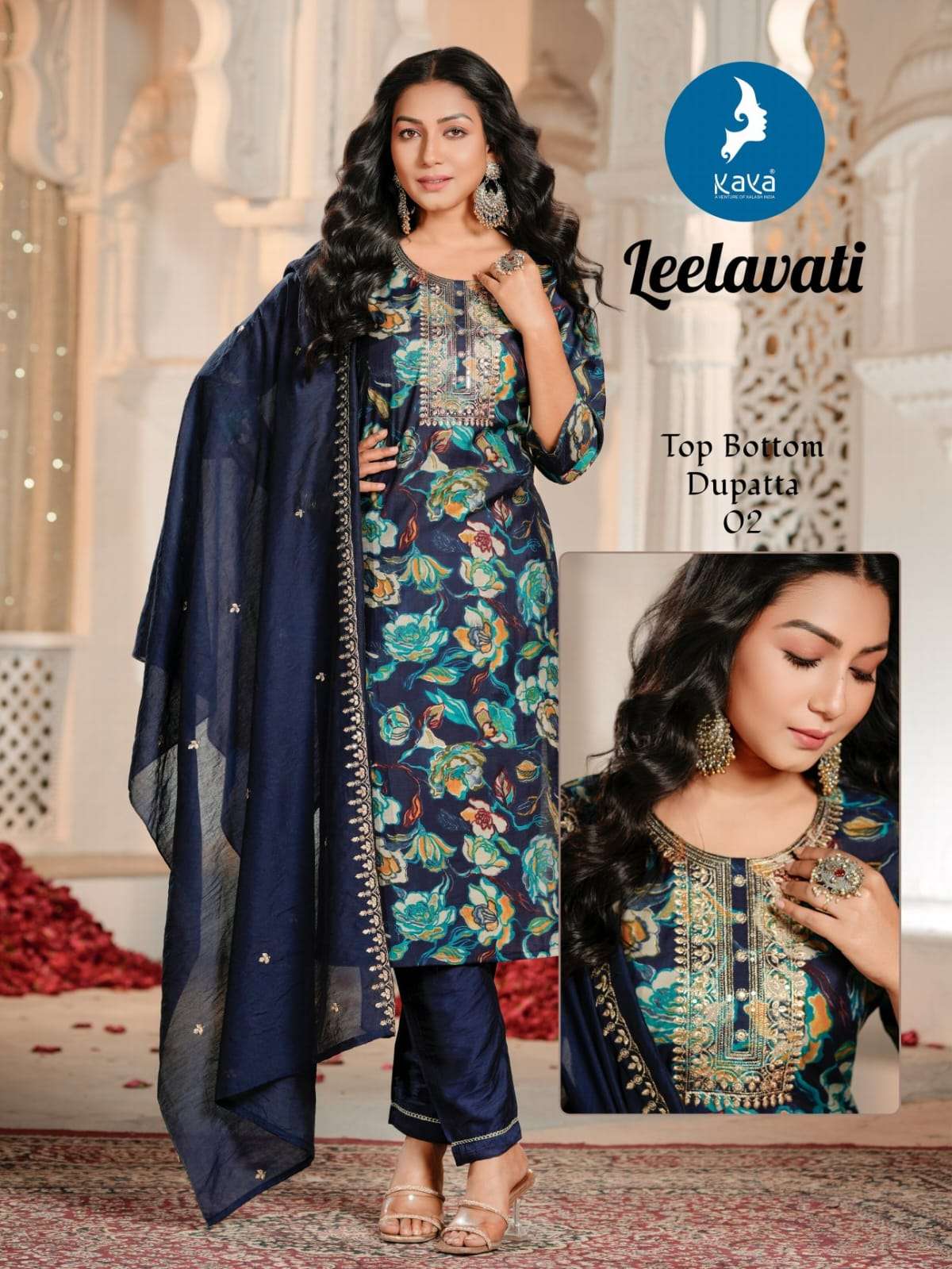 kaya presents Leelavati readymade kurtis catalog wholesaler and exporter 