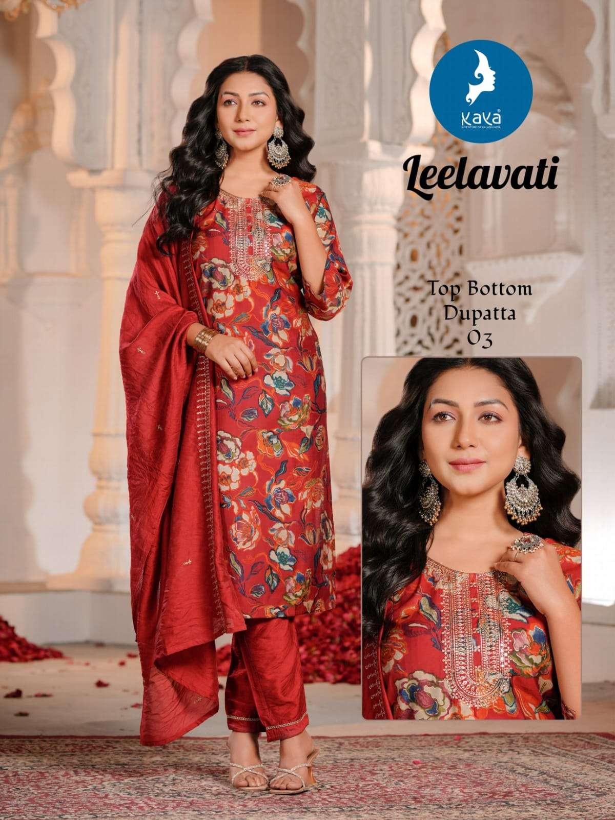 kaya presents Leelavati readymade kurtis catalog wholesaler and exporter 