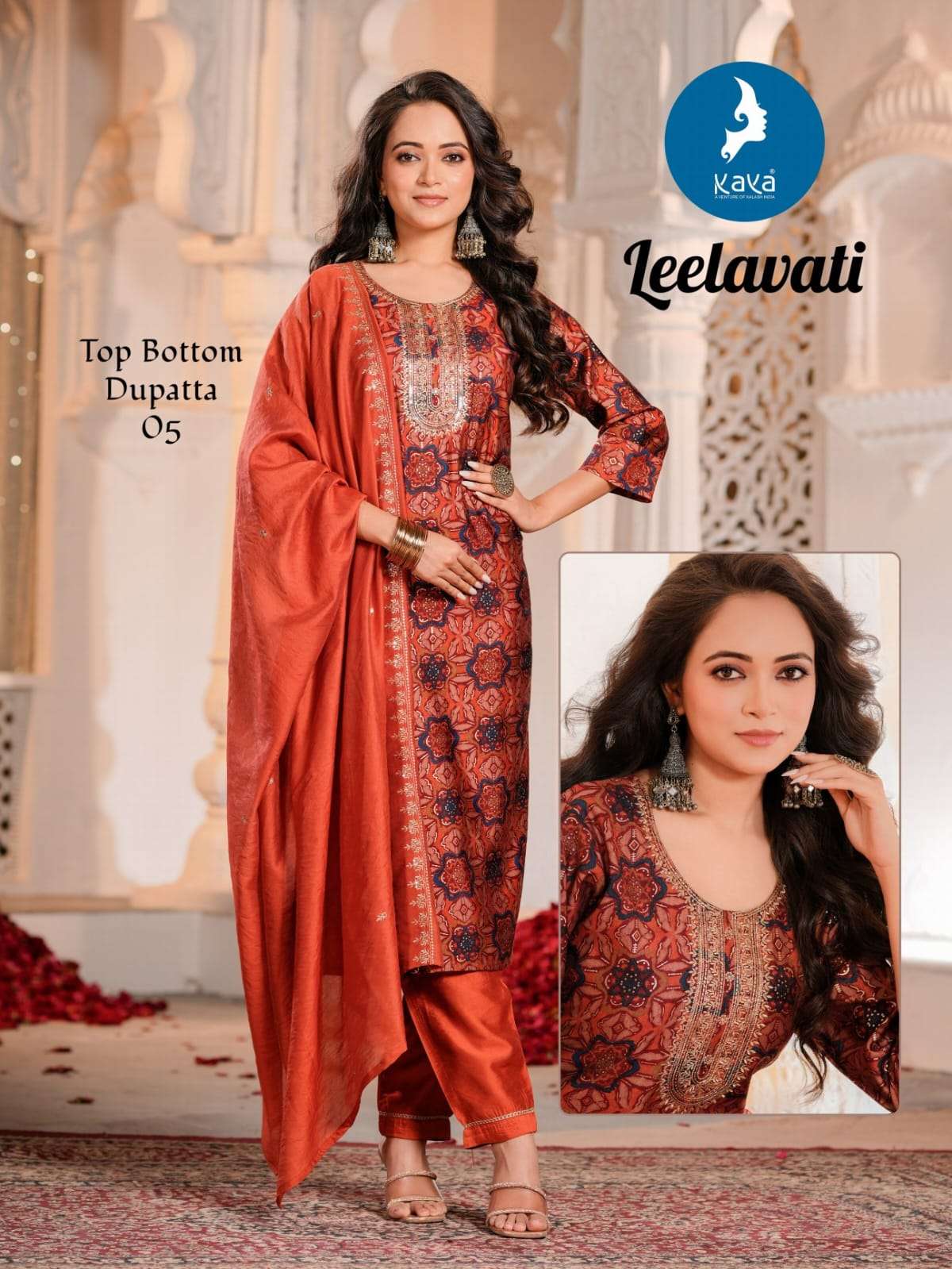 kaya presents Leelavati readymade kurtis catalog wholesaler and exporter 