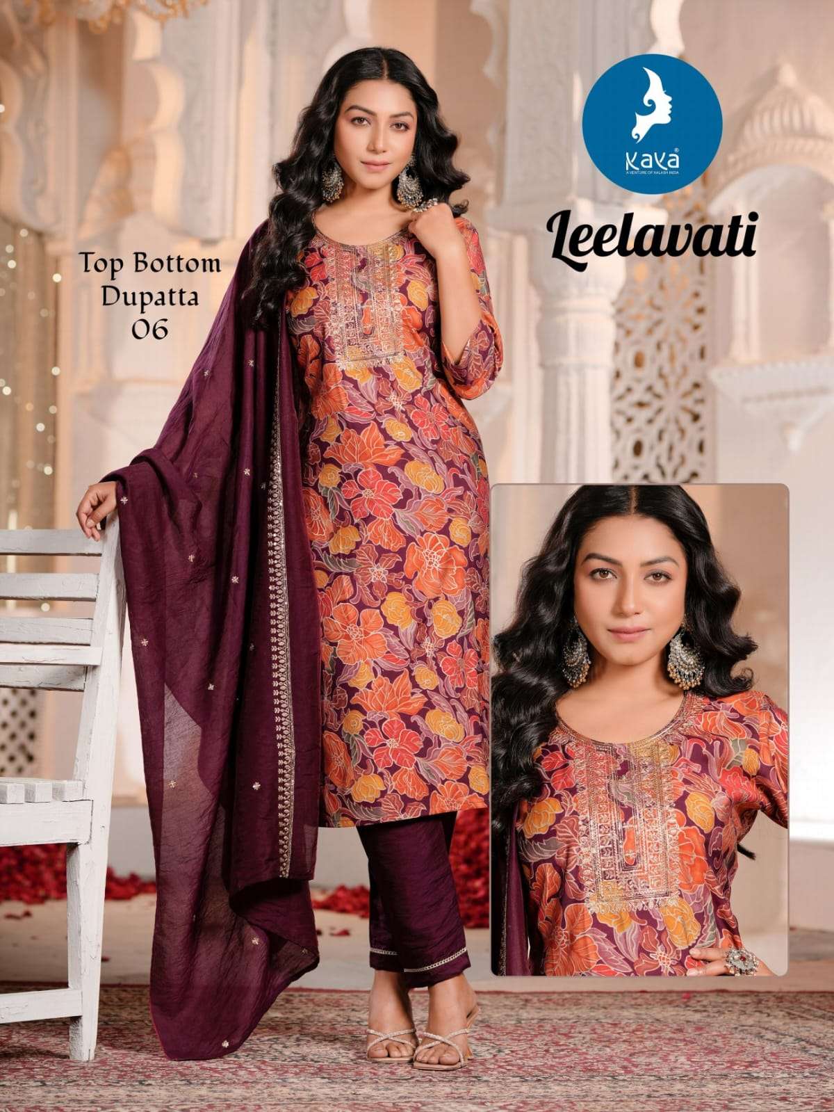 kaya presents Leelavati readymade kurtis catalog wholesaler and exporter 