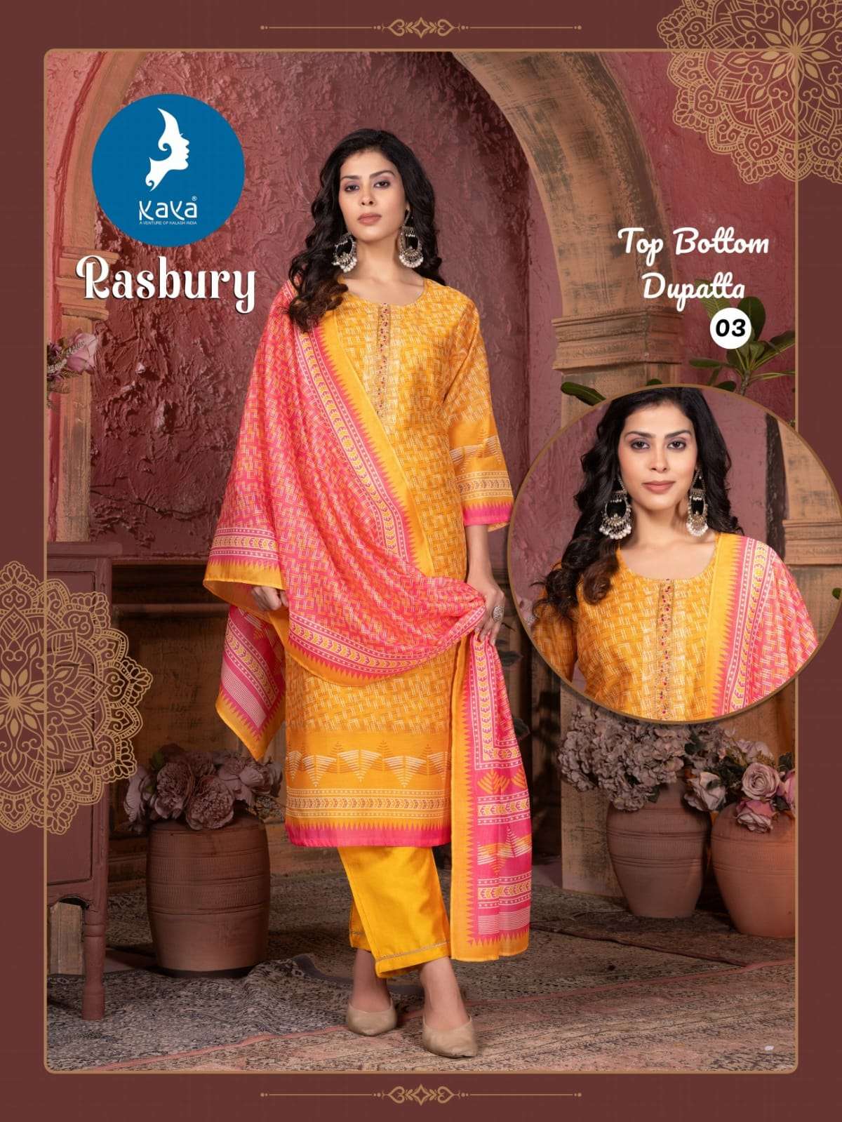 kaya presents rasbury readymade kurtis catalog wholesaler and exporter 