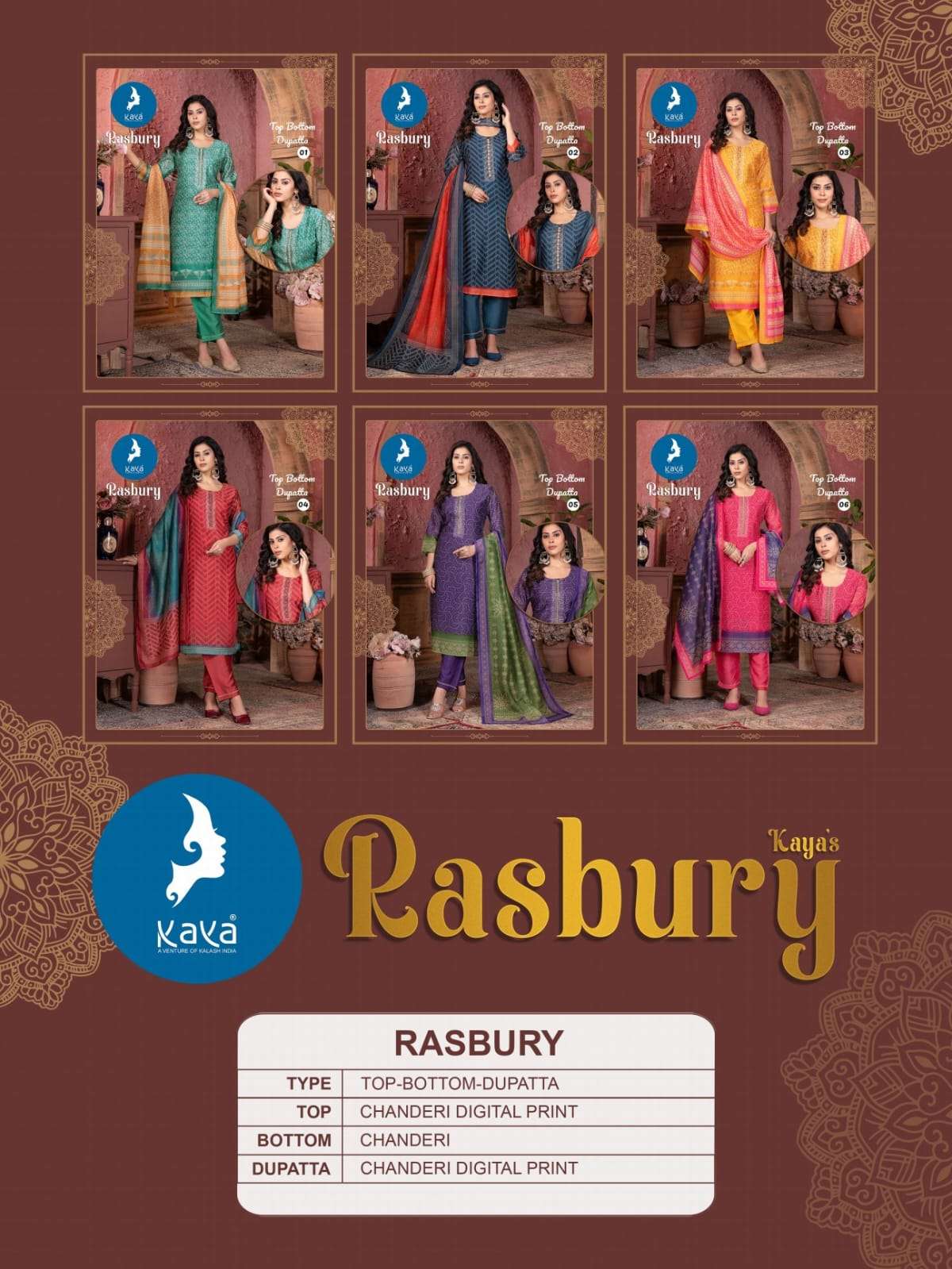 kaya presents rasbury readymade kurtis catalog wholesaler and exporter 