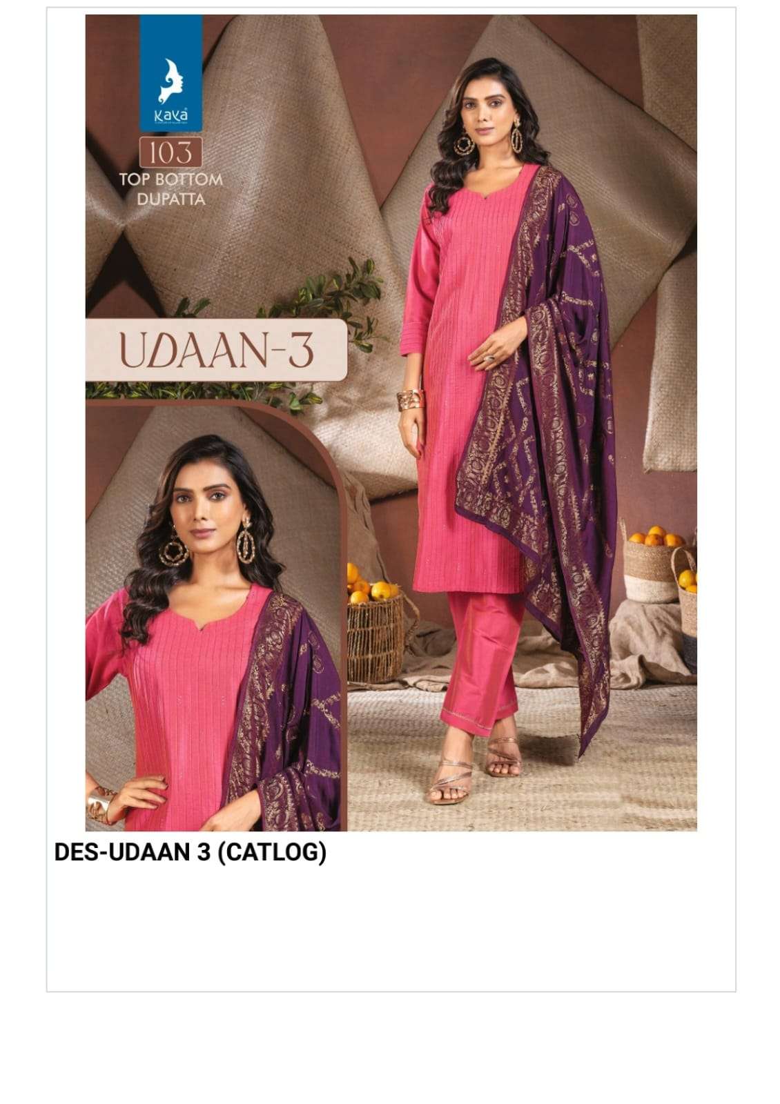 kaya presents udaan vol-3 fancy readymade kurtis catalog wholesaler and exporter 