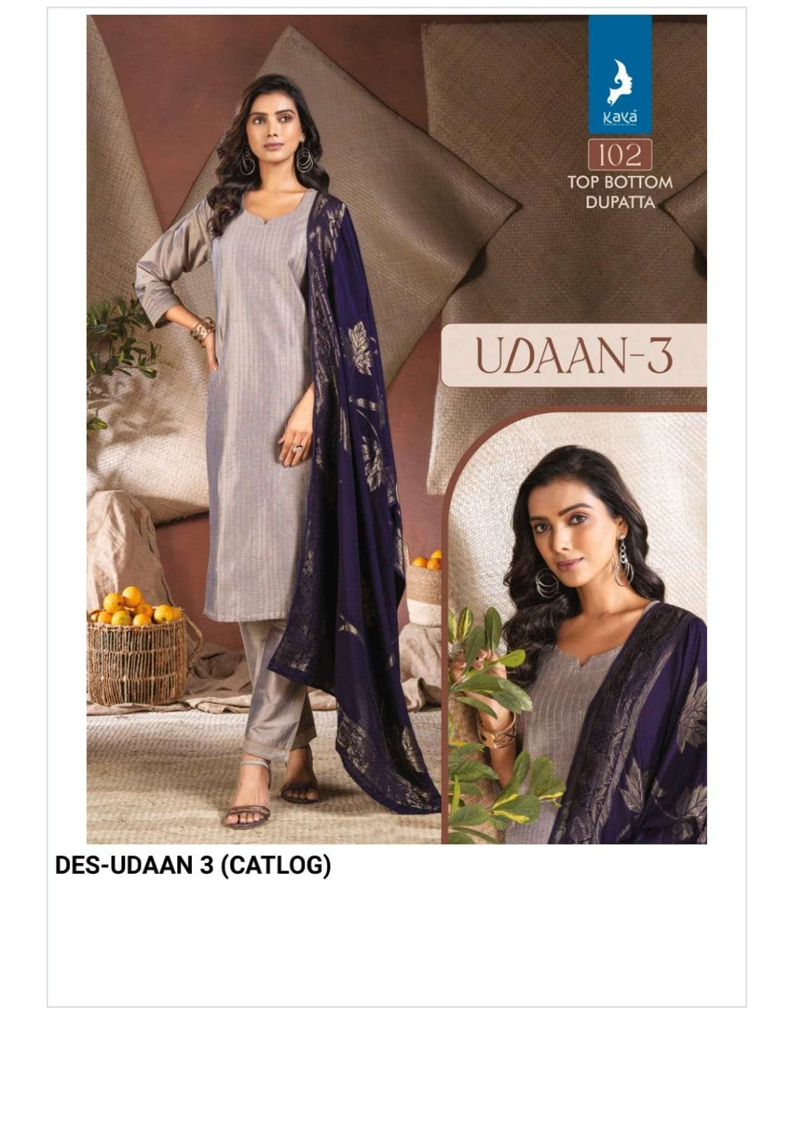 kaya presents udaan vol-3 fancy readymade kurtis catalog wholesaler and exporter 